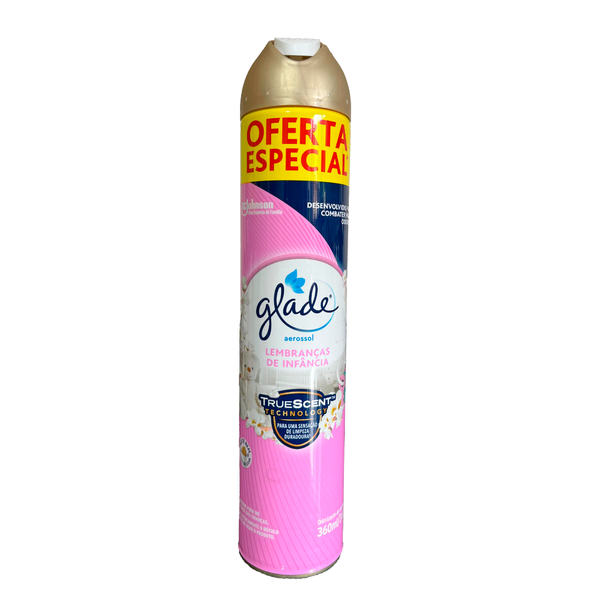 GLADE AEROSOL 360ML LEMBRANCAS DE INFANCIA 20% DESC - Delapel